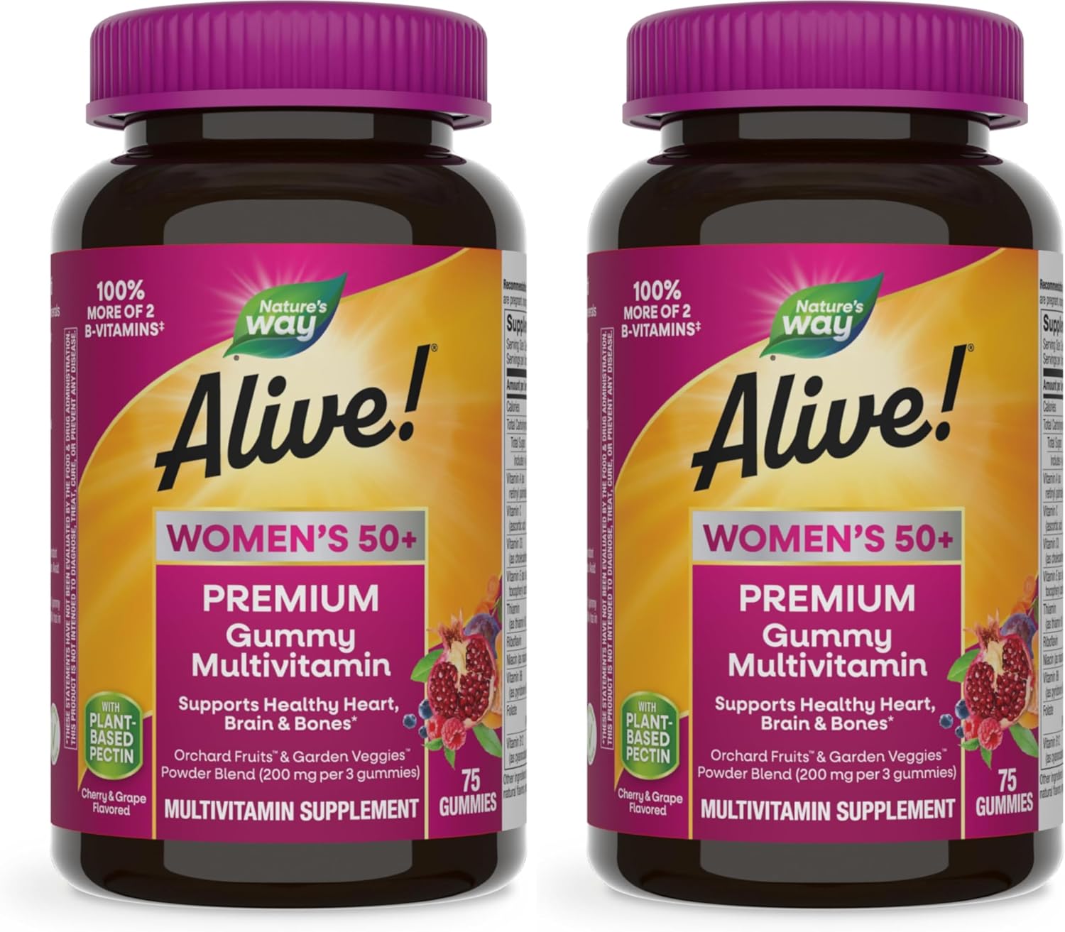 Nature's Way Alive! Multivitamínico prémium en gomitas para mujeres de 50+