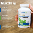Extracto Premium de Andrographis Paniculata 1200 mg (100 mg Andrographólidos) - 120 Cápsulas Veganas