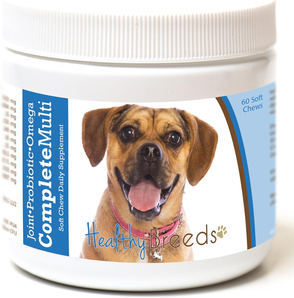 Healthy Breeds Puggle All in One Multivitamin Soft Chew 60 uds