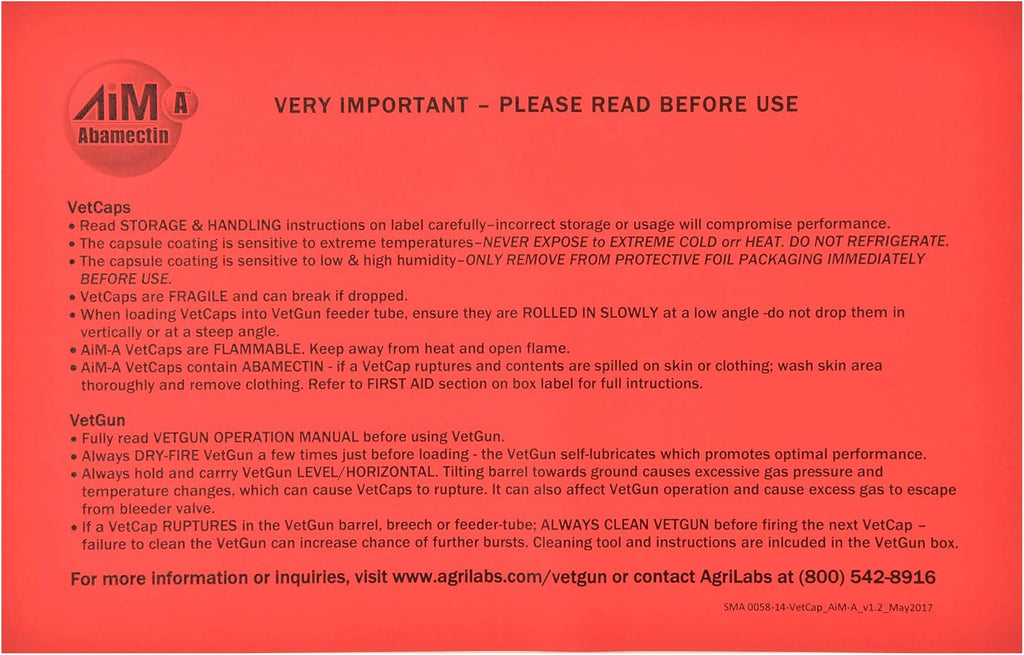 Agrilabs AiM-A Vet Caps 30 cápsulas