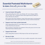 Ritual Multivitamínico Postnatal para Mujeres - 60 Cápsulas - 30 Dosis - Sabor Cítrico