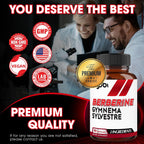 Agobi Berberina 500mg con Gymnema Sylvestre - Fórmula Super Concentrada - 90 Cápsulas