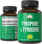 TyroPure L-Tirosina 500 mg Cápsulas