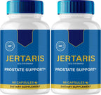 IDEAL PERFORMANCE Jertaris Cápsulas - Suplemento para la Salud de la Próstata, Fórmula Natural Extra Fuerte (2 Pack)