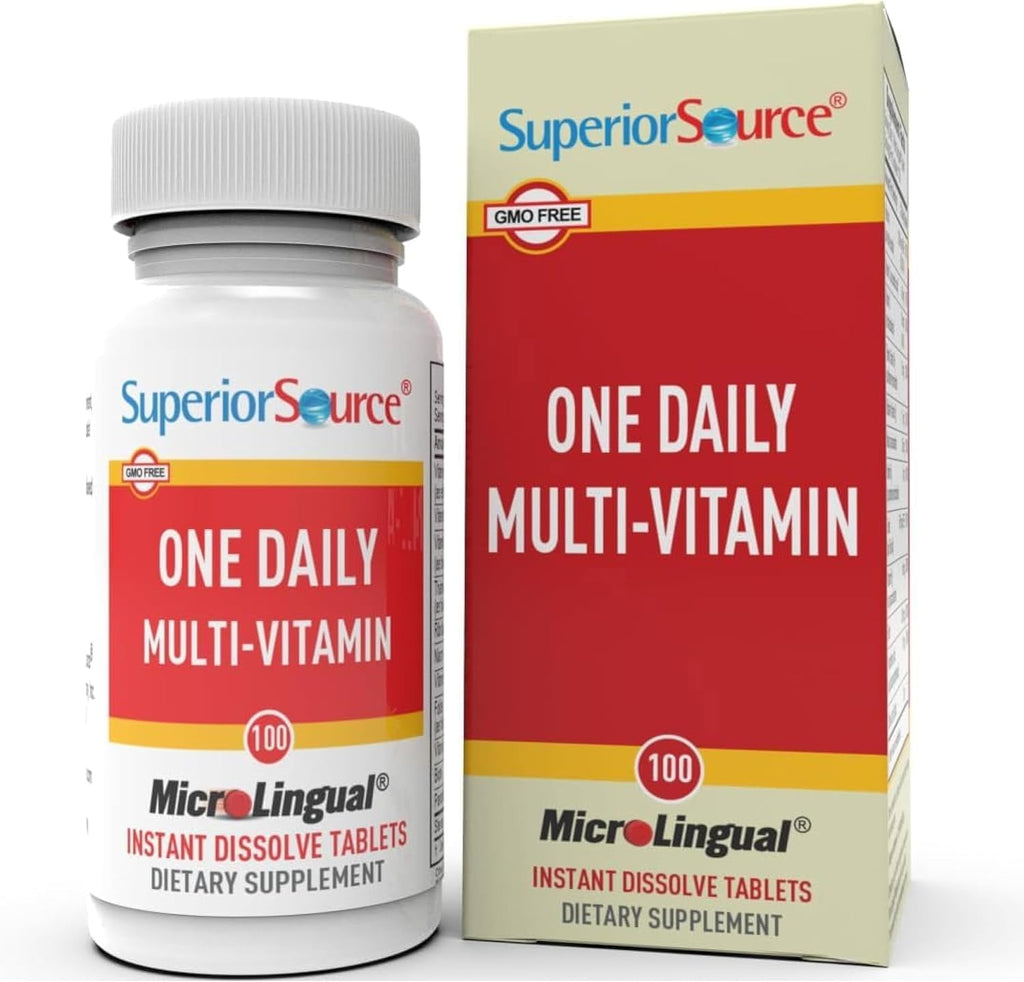 Multivitamínico Diario Superior Source, 100 comprimidos de disolución instantánea