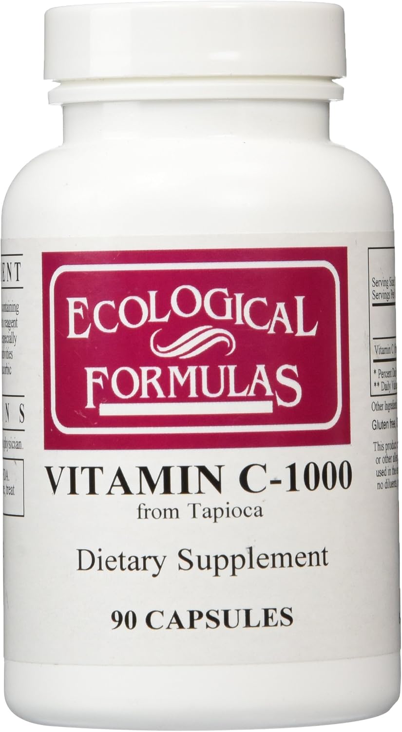 Cardiovascular Research Vitamina C-1000 Cápsulas, 90 unidades