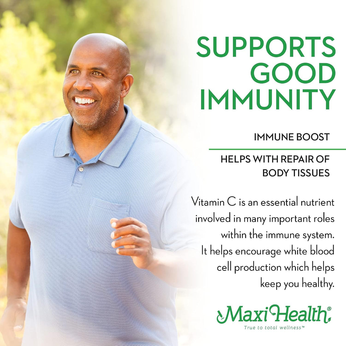 Maxi Health Vitamina C 1050mg – Complejo C – La absorción del hierro. – Image 5