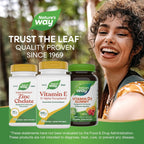 Nature's Way Vitamina E Natural D-Alfa Tocoferol 268 mg 100 Cápsulas Blandas
