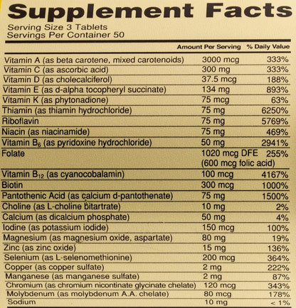 Optimum Nutrition Opti-Men, Suplemento Multivitamínico para Hombres, 150 Comprimidos – Image 6