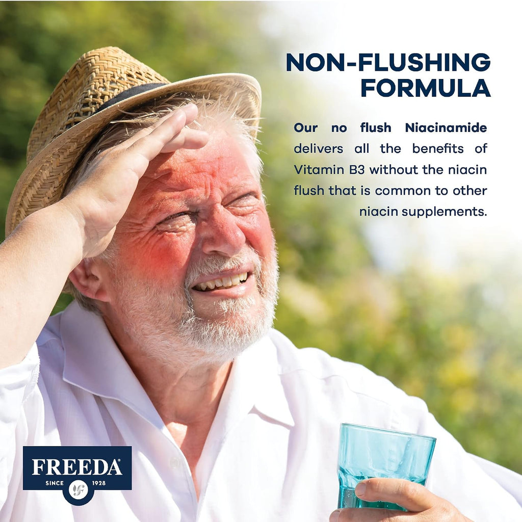 Freeda Niacinamida - Vitamina B3 250 mg - 500 Cápsulas