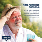 Freeda Niacinamida - Vitamina B3 250 mg - 500 Cápsulas
