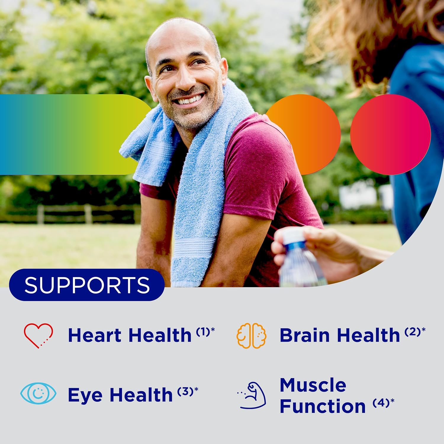 Centrum Silver Multivitamínico para Hombres Mayores de 50 Años con Vitamina D3, Vitaminas B y Zinc - 200 Comprimidos