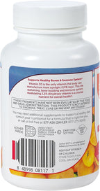 Zahler Junior D3 1000IU – Vitamina D3 Masticable para Niños, 240 Comprimidos