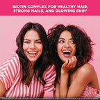 Vital Vitamins Biotin Complex con Ácido Hialurónico y Colágeno - 60 Cápsulas