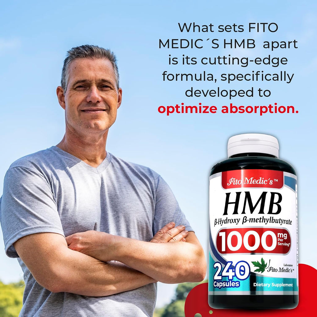 FITO MEDIC'S Lab HMB Free Acid 1000 mg - 240 Cápsulas