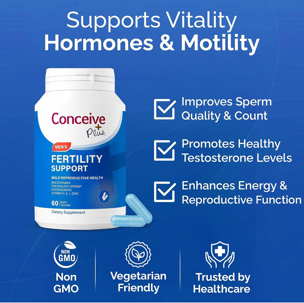 CONCEIVE PLUS Fertilidad Masculina | 60 Cápsulas