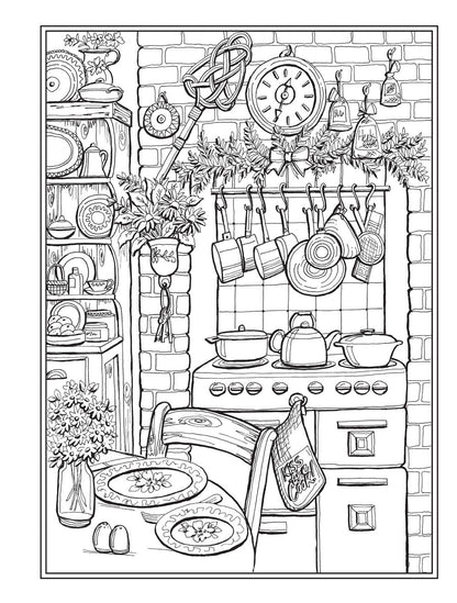 Creative Haven Country Charm: Libro de Colorear para Adultos – Image 7