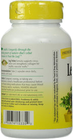 Nature's Way Leg Veins con Tru-OPCs, 120 cápsulas vegetales