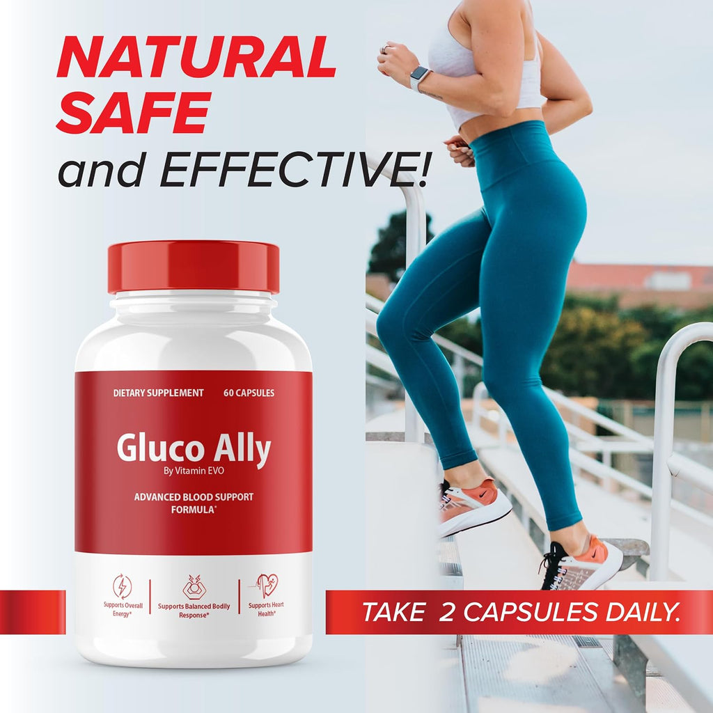 Gluco Ally Cápsulas (2 Envases) - Complemento Alimenticio