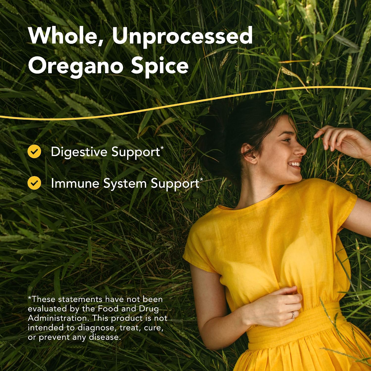 OregaMax - 90 Cápsulas Vegetales - Suplemento de Aceite de Orégano Silvestre con Ajo y Cebolla