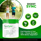 DIgestSync Gut Health Powder - Fórmula Avanzada - Polvo Natural para Soporte Digestivo (2 Paquetes)