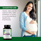 EMERALD LABS Prenatal 1-Daily Multi - Multivitamínico prenatal con folato metilado, hierro y mezcla de alimentos integrales - 60 cápsulas vegetales