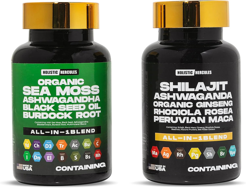 Hercules Elixer™ Bundle: Potenciador de Rendimiento 20-en-1
