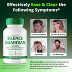 Silence Guardian Cápsulas para el Tinnitus – Apoyo Auditivo (2 Paquetes)