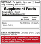 FITO MEDIC'S Lab Biotina 10000mcg - 360 Comprimidos