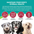 Only Natural Pet Ultimate Daily Vitamins - Complete Multivitamin for Dogs - 180 Chewable Tablets