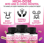 Cápsulas de Myo y D-Chiro Inositol Organic Cadane - 90 Cápsulas Veganas
