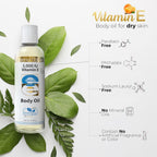 Colonial Dames Aceite Corporal de Vitamina E 5.000 UI - Aceite Terapéutico para Todo el Cuerpo