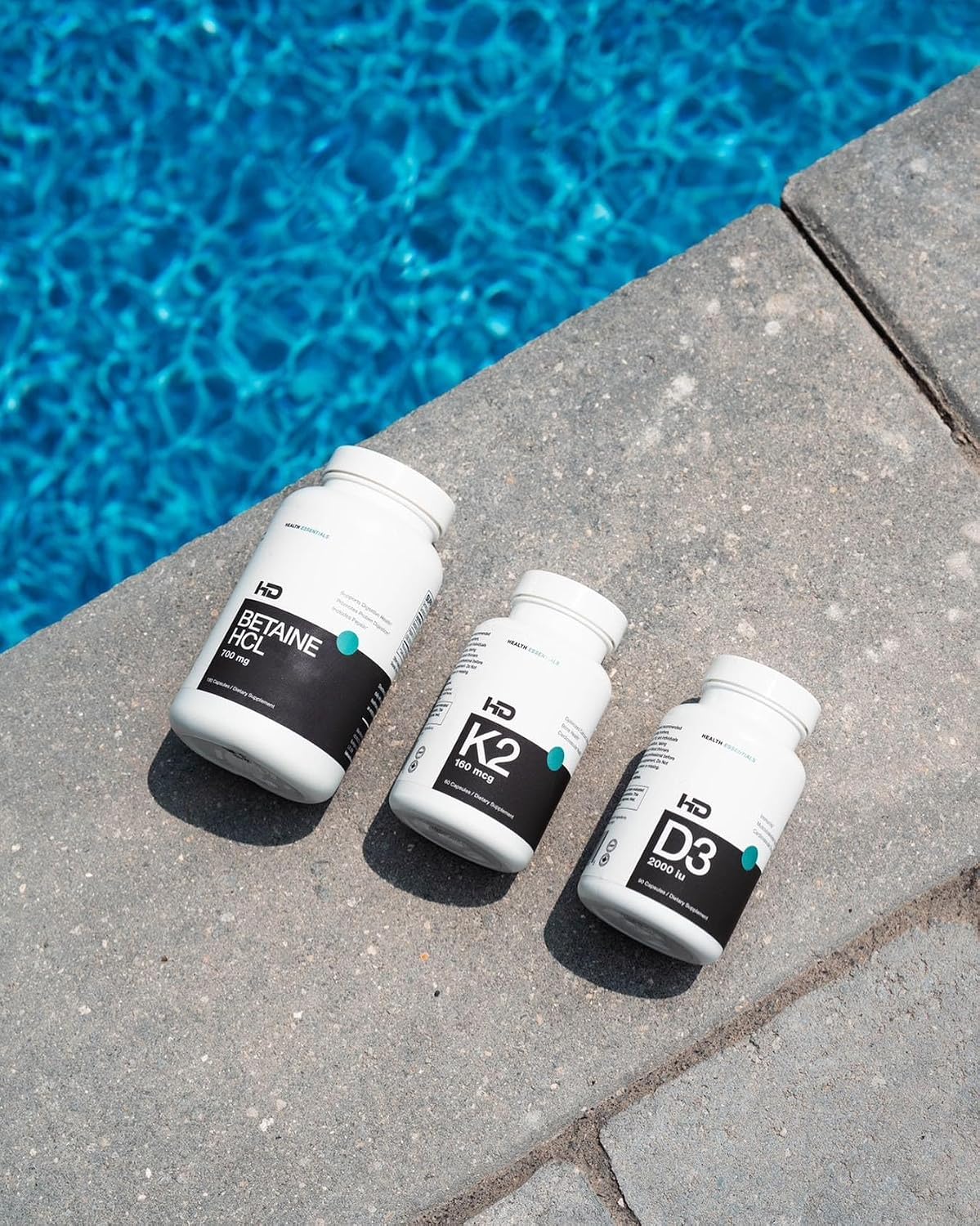 HD MUSCLE HealthHD D3 - 2000 UI Vitamina D3 - 90 Cápsulas
