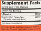 NOW Foods L-Teanina 100 mg, paquete doble de 2 frascos (180 cápsulas)