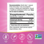 Nature's Way Maca Root - Apoyo Tradicional para la Libido*, 525 mg por Dosis, 100 Cápsulas Veganas (El Envase Puede Variar)