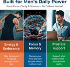 Multivitamínico para Hombres 50+ con B12 Metilada y Folato, 180 Cápsulas