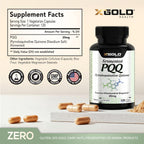 Fermented PQQ 20mg – Pirroloquinolina Quinona, 120 Cápsulas
