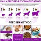 Masticables Multivitamínicos 15 en 1 para Perros con Glucosamina y Probióticos – 150 unidades