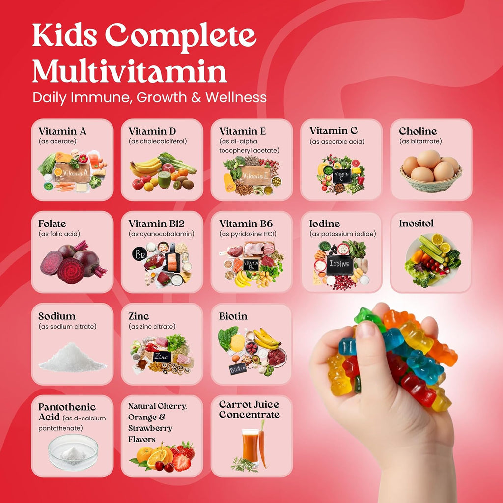 VITA Globe Multivitamínico Infantil Completo en Gominolas – 120 unidades (Pack de 2)