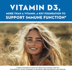 Vitaminerals Vitamina D3 + K Complex | 2500 IU D3, 80 mcg K, Mezcla de Verduras y Frutas | 60 Cápsulas Veganas