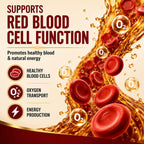Menper Vino Carne Hierro Suplemento de Hierro Líquido con Vitaminas para Energía y Vitalidad, 473 ml