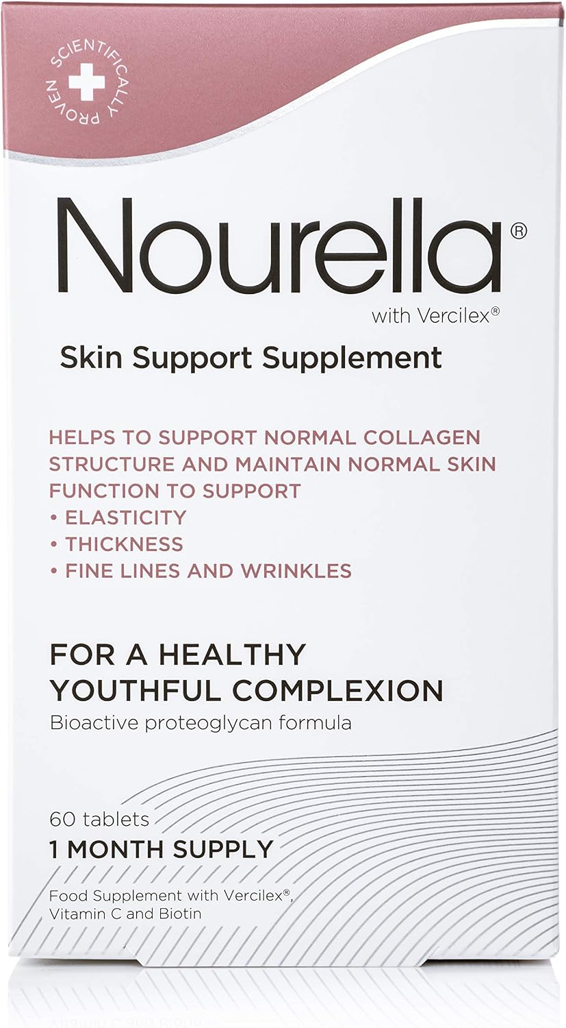 Nourella Active Skin Support - Suplemento alimenticio para la piel