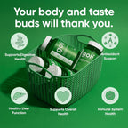 Goli SuperGreens Gomitas de Vitaminas - 120 Unidades - Vitaminas y Minerales Esenciales - Basado en Plantas, Vegano, Sin Gluten y Sin Gelatina - Salud desde el Interior, Paquete de 2