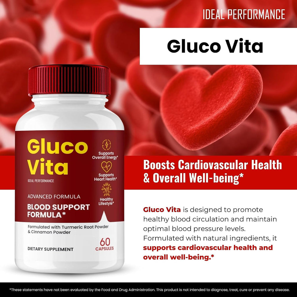 Gluco Vita Capsules – Fórmula de Apoyo GlucoVita (60 Cápsulas)