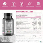 America Medic & Science VivaPill for Women (120 cápsulas) - Complemento para cabello, piel y uñas