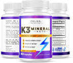 ZELSO K3 Mineral Weight Loss Pills - Suplemento Keto para Adelgazar