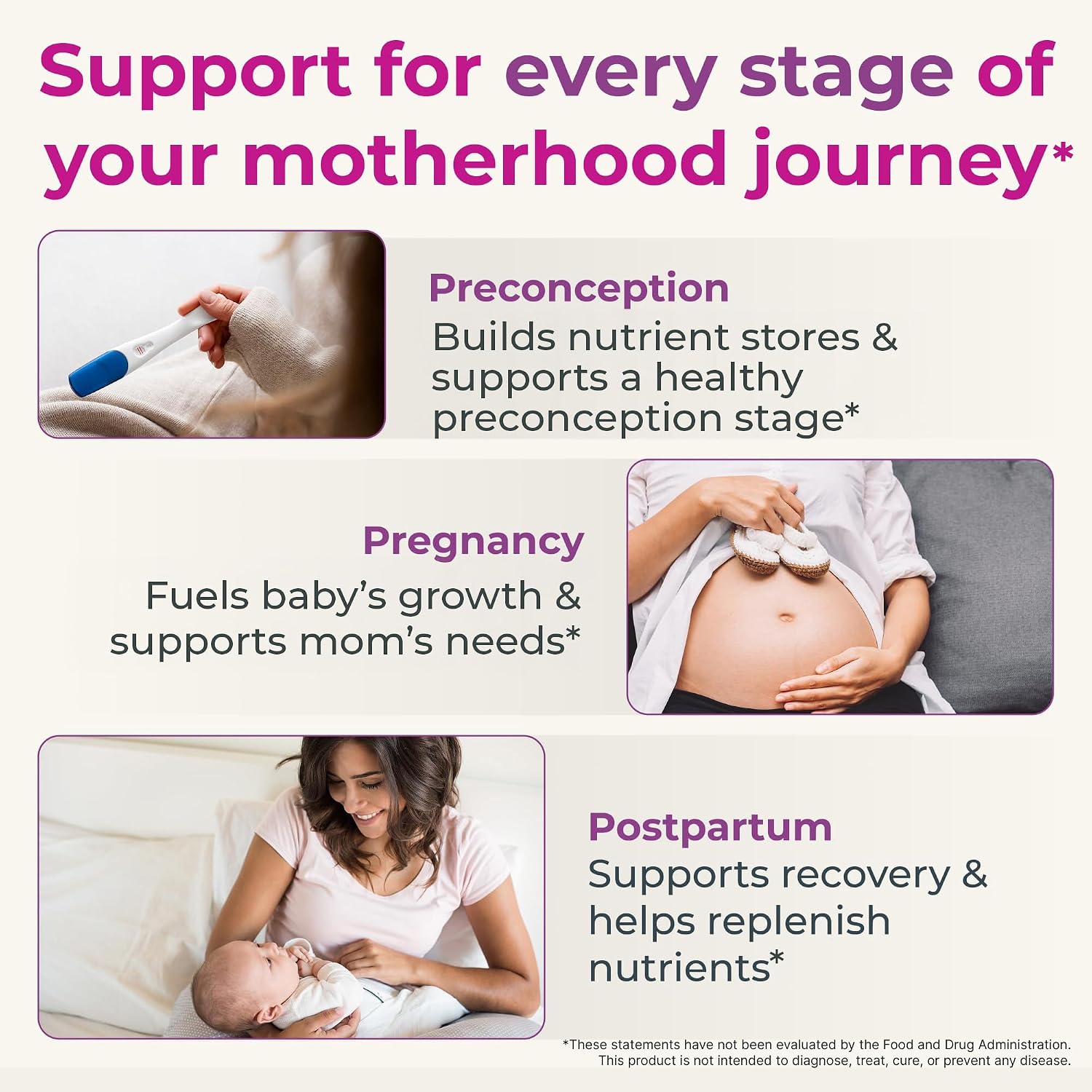 NatureGenX Methyl Prenatal con Probióticos – Vitaminas Prenatales con Hierro, Metilfolato, Jengibre y B12 Activa – 60 Cápsulas