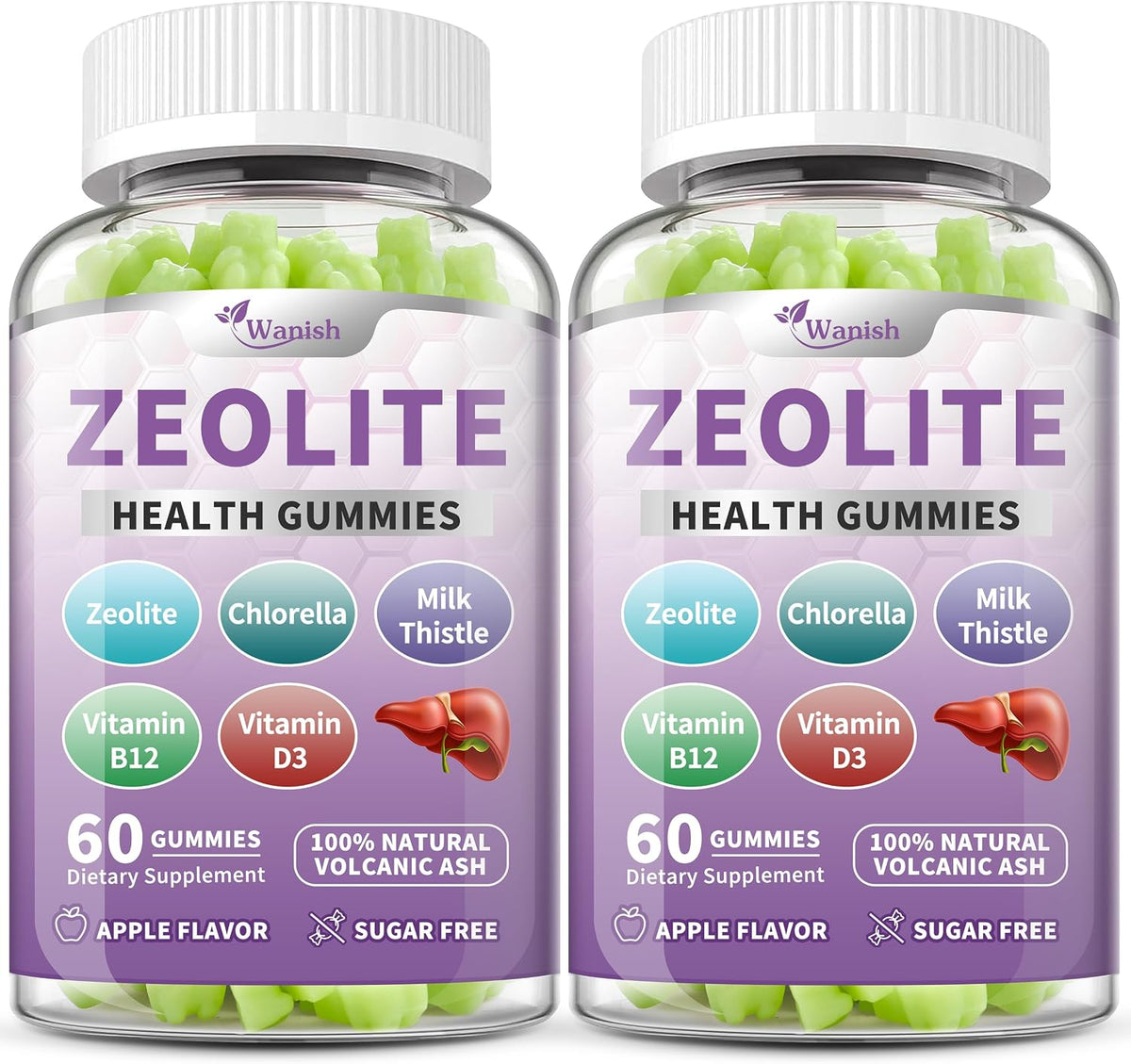Zeolite Drops para Mujeres - 99%+ Ceniza – Vitamina B12 (500 mcg): Esencial para la producción de energía y el – Image 9