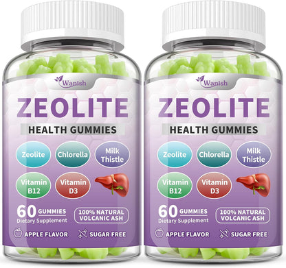 Gotas Premium de Zeolita para Mujeres - 99%+ Ceniza Volcánica Natural Pura con Vitamina B12 y D3 - 118 ml – Image 7