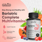 Kaitamin Multivitamínico Bariátrico con Hierro, 60 Cápsulas